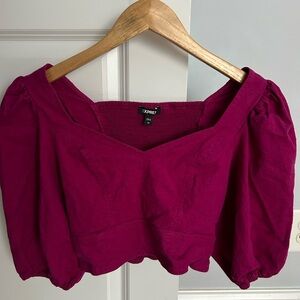 Express women’s peplum top